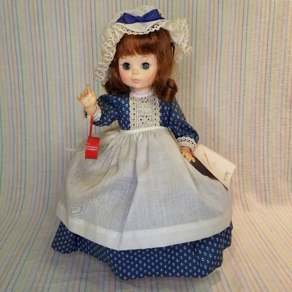Vintage Madame Alexander 14" Mary Gray Doll Bonnet Stockings Shoes 1965 Cook - Picture 1 of 8